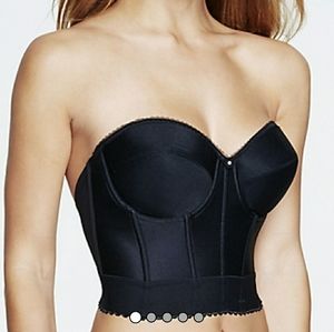 Dominique lace corset bridal bra